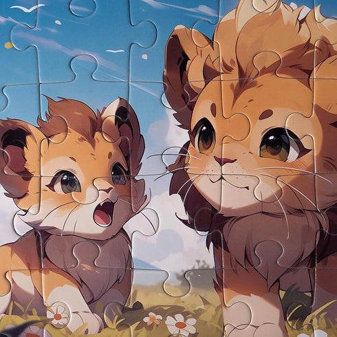 Puzzles for Kids,Animals Jigsaw Puzzles,54 Piece Puzzle for Toddler Ages 4-6 Years,Birthday Gift, for 3-8 Years Old,Children Preschool Educational...