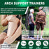 Plantar Fasciitis Orthotic Shoe Insoles, QBK High Arch Support Inserts for Dispersal Heel Pressure and Pain Relief?L...