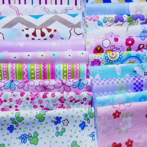 200 PCS 4'' x 4''100% Precut Cotton Fabric Bundles, DIY Sewing Quarters Bundle, Cotton Quarter Fabric Bundle, Precut Fabric, Quilting Fabric Bundl...