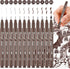 Bianyo Sepia Tone Drawing Pen Set, 12 Assorted Sizes Sketch Liner, Water-Resistant Archival and Pigment Ink Art Pens, Precision Drawing and Sketch...