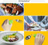 Adaptive Spoon Easy to Hold for Independent Eating, Weighted Utensils for Hand Tremors (Green Spoon Right Hand)...