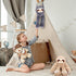 Queekay 2 Packs Sloth Stuffed Animal Hanging 18 Inch Three Toed Sloth Plush Sloth Plush Toy with Hook and Loop Hands for Teens Adults Gifts Decors...