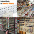 Pegboard Hooks Pegboard Accessories,4 inch,Pegboard Organizer Kit for Garage Organization,Tool Storage, 25 Pack...