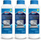 Glisten Dishwasher Cleaner, Removes Limescale, Rust, Buildup, and Grease, Lemon Scent, 12 Ounce Bottle, 3-Pack...