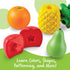 Learning Resources Snap-n-learn Fruit Shapers,Fine Motor Toy for Toddlers, Ages 2+...