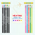 100 Pcs Inspirational Pencils Color Changing Pencils Bulk Motivational Pencils with Eraser HB Wooden Pencils for Kids Students Classroom Back to S...