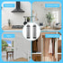2 Pcs Plastic Bag Holder, Reusable Wall Mount Grocery Bag Holder Mesh Hanging Storage Bag Dispenser Trash Bag Organizer for Home Kitchen Camper - ...