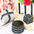 Hicarer 3 Yards Resin Rhinestone Ribbons for Wedding Self Adhesive Diamond Crystal Ribbon Roll Glitter Resin Diamond Belt Bling for Craft DIY Bag ...