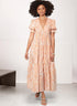 Simplicity Misses' V-Neck Empire Dress Sewing Pattern Kit, Code S9702, Sizes 18-20-22-24-26, Multicolor...
