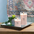 WoodWick Vanilla Sea Salt Large Hourglass Candle Premium Soy and Paraffin Wax Blend Pluswick Innovation Wood Wick...