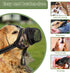 Dog Muzzle Soft Mesh Face Mask for Small Medium Large Breed Sized and Anti Biting Barking Prevent Chewing, Air Mesh Drinkable Dismountable Adjusta...