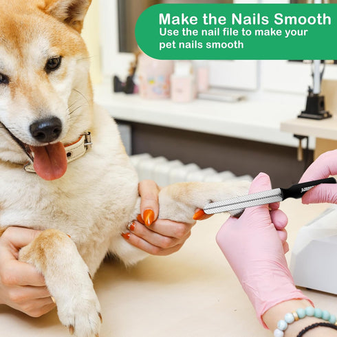 Candure Dog Nail Clippers Professional Pet Nail Clipper Suitable for Cats, Rabbits and Guinea Pigs - Safety Lock/Protective Guard to Avoid Over Cu...