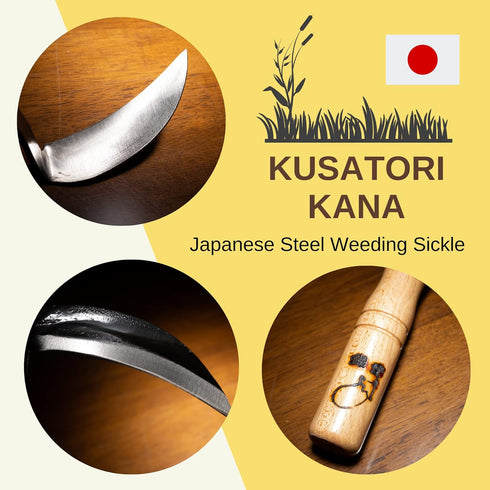 Japanese Gardening Tool Hand Weeder Kana Hoe Made in Japan...