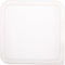 Winco PE Square Cover, Fits 6 and 8-Quart, White...