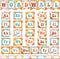 gisgfim Word Wall Classroom Bulletin Board Set Classroom Alphabet Letters for Wall Alphabet Classroom Decoration Supplies for Home Preschool Prima...