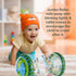 Splashin'kids infant toys Beginner Crawl Along Game Ball Drop Maze Tummy Time activity center early development Jumbo roller rattle toy baby toys ...