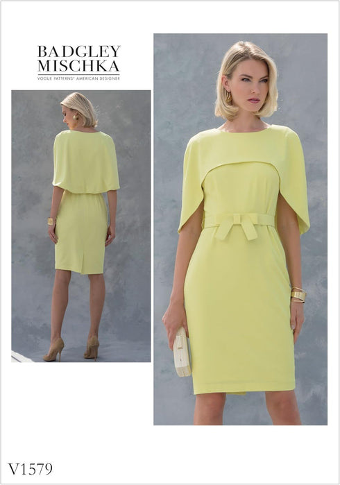 Vogue Patterns Misses' Petite Dress, 6-8-10-12-14, Orange...