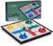 Yellow Mountain Imports Ludo Magnetic Folding Travel Board Game Set - 9.8 Inches - Portable Classic Strategy Game Set...