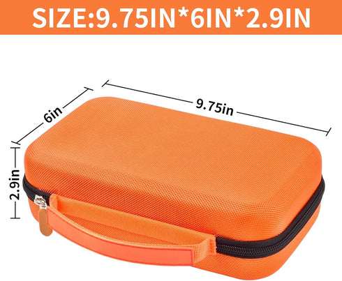 Case Compatible with Klein Tools ET310 AC Circuit Breaker Finder & 80041 Outlet Repair Tool Kit & RT250 GFCI Receptacle Tester. Electrical Tools S...