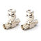 THE CIMPLE CO - BNC T Adapter - T-Shaped Coax Splitter - 1 Male Port to 2 Female Ports, Coaxial Cable Extension - 4 Pack...