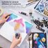 Arteza Mandala Stencils for Painting, 12 Unique Designs, 11.8 x 11.8 Inches, Thick Plastic, Art Supplies for Parties, Family Activities...