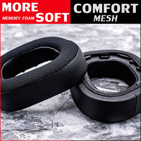 HS80 Cooling Gel Ear Pads Compatible with HS80 Headset I Thicker Enhanced Memory Foam with Breathable Mesh by DIMOST...