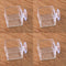 crapelles 4pcs mini insect water dish, Transparent and harmless plastic, small reptile feeding feeder, crickets pet worm cups spider gecko Butterf...