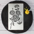 Aleks Melnyk No.275 Metal Stencil, Daisy Flower, Leaf Blossom, Bouquet of Daisies, Small Stencil, 1 PC, Template for Wood Burning, Engraving, Craf...