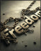 Posterizer-freedom-broken chains-inspiring typography art -2-Abstract & Modern Art Gift for Men Women Teens Decor for Home & Office- unframed wall...