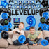 9th Video Game Birthday Party Decoration Balloons Game on Party Supplies Set Include Happy Birthday Banner Foil Balloon Latex Balloon Ideal for Ki...