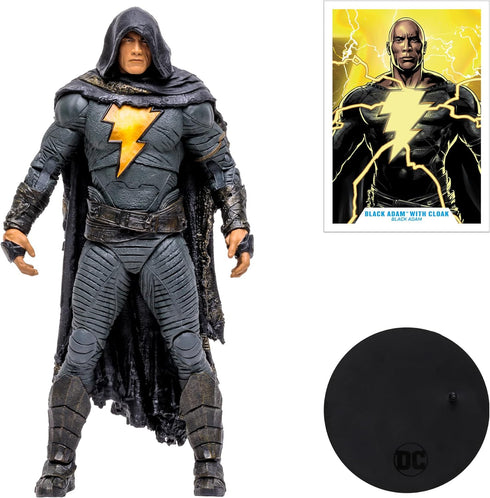 McFarlane Toys DC BLACK ADAM MOVIE 7IN FIGURES - BLACK ADAM with Cloak...