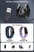 Compatible for Fitbit Charge 3 Charger Replacement USB 3.3ft Charging Cable Cord Accessories for Fitbit Charge 3/Fitbit Charge 4 Fitness Activity ...