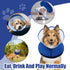Inflatable Dog Cone Collar,Dog Cone Collar for Large Medium Small Dogs Adjustable Recovery Cone for Pets After Surgery Soft Dog Cone with Enhanced...