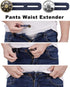 Pants Button Extender Shirt Collar Extenders: 8 Pcs Jeans Waist Silicone Button for Mens and Women - 6 Neck Extenders Dress Shirts...