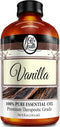 Oil of Youth Essential Oils 8oz - Vanilla Essential Oil - 8 Fluid Ounces - Vanilla Oil - Aromatherapy Oils - Bulk Vanilla Essential Oil - Vanilla ...