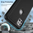 BNIUT for Motorola One 5G Ace (One 5G UW Ace) Case: Dual Layer Protective Heavy Duty Cell Phone Cover Shockproof Rugged with Non Slip Textured - M...