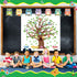 Tatuo 125 Pcs Classroom Tree Bulletin Board Set 47 x 46 Inch Tree Background Owl Leaves Dot Bulletin Board Cutouts for Elementary School Teacher C...