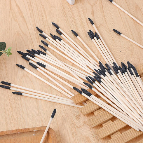50 PCS Sanding Sticks for Woodworking, 280 Grit, 5.52 X 0.2inch Detail Sanding Tools Sanding Sticks for Wood Sanding Sticks Matchsticks Sanding Tw...