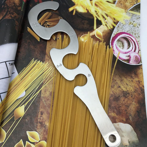 Spaghetti Pasta Measure Stainless Steel Spaghetti Measurer Tool 4 Serving Portion Control Pasta Cooking Tool Kitchen Gadgets 2 Pcs Different struc...