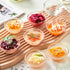 12 Pack 3.5" Clear Glass Bowls, 4.5oz Soy Sauce Dipping Bowls, Stackable Serving Bowls for Ramekins Appetizer Tray, Sauce Dish, Tomato Sauce, Sala...