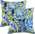 Outdoor Pillows Case, 2PCS Waterproof Outdoor Pillow Covers 18x18 Inch Outdoor Lumbar Pillow Covers Home Decor for Furniture Patio Couch Bed Sofa ...