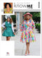Know Me Misses' Dresses Sewing Pattern Kit by The Corny Rainbow, Design Code ME2006, Sizes 18-20-22-24-26...