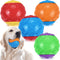 3.5in Squeaky Dog Balls, Dog Toys Balls for Training, Tough Ball Toys for Dogs, Light Weight Dog Toy Balls, High Bouncy Dog Ball for Interactive P...