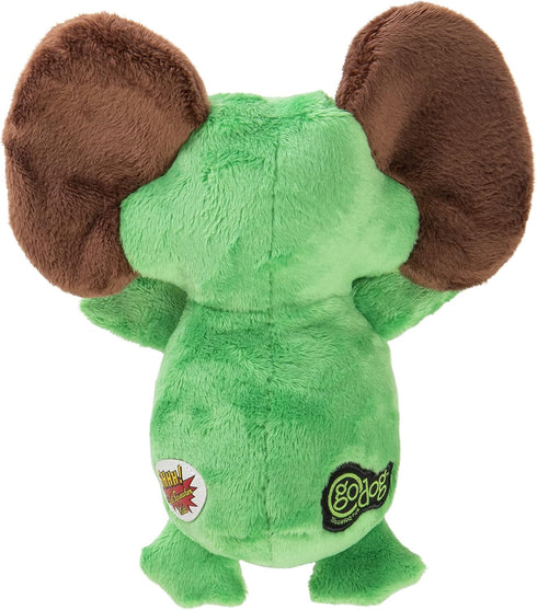 goDog Flips Gator-Monkey Silent Squeak Plush Dog Toy, Chew Guard Technology - Green, Large...