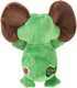 goDog Flips Gator-Monkey Silent Squeak Plush Dog Toy, Chew Guard Technology - Green, Large...