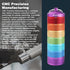 Weekly Metal Pill Organizer, Waterproof 7-Day Pill Container for Outdoor Travel. Aluminum Pill Case That is Shockproof and Has Large Compartments ...