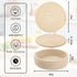 Trivets for Hot Dishes, Trivets for Hot Pots and Pans, Cotton Coasters 5 Pcs and Storage Basket 1 Pack, Pot Holders for Kitchen, Hot Pads for Tabl...