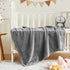 BEDELITE Baby Blankets for Boys Girls 30"x 40" - 3D Ribbed Jacquard Cute Fuzzy Fleece Blanket, Warm and Breathable Soft Cozy Infant Toddler Blanke...