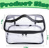 4 Packs Clear Toy Storage Bags- 9.4 x 6.7 x 4.3 Inch Transparent PVC Toy Organizing Bags with Zipper- Waterproof Toy Storage Organizer Pouch for B...