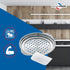 Spaetzle Lid and Scraper, Stainless-Steel Dumpling Maker and Spaetzle Noodle Maker...